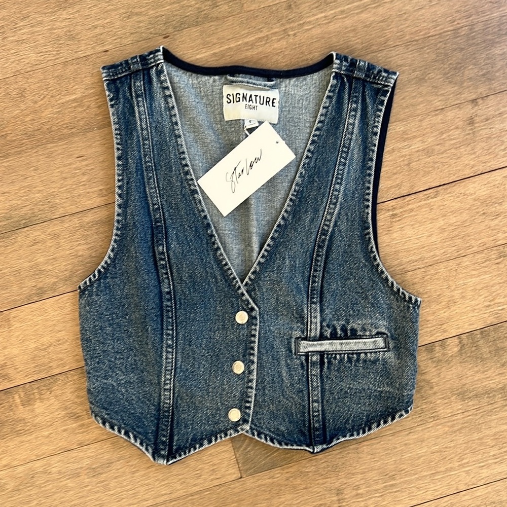 BRAND NEW SHOP STARLOW DENIM VEST